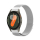 Pasek i akcesoria do zegarków TECH-PROTECT Milaneseband do Galaxy Watch 4 / 5 / 5 Pro / 6 / 7 / FE Silv 5906302313778